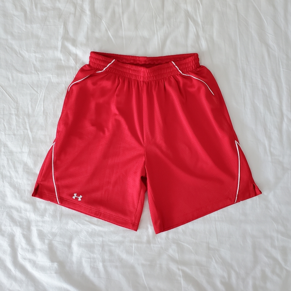 Red Under Armour Shorts